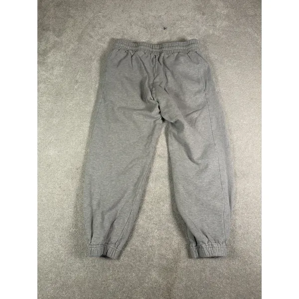 Quince Sweatpants Womens Medium Gray Heavyweight Boyfriend Fleece Joggers S - Image 9