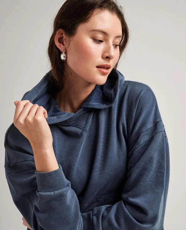 RICHER POORER | Sweatshirt in moonbeam - Image 4