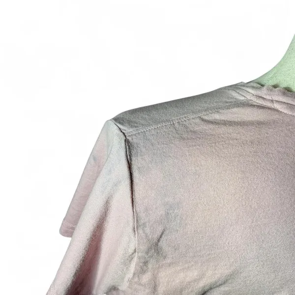 ARIAT Pink‎ V-Neck T-Shirt Casual Everyday Tee Basic Top - Image 4