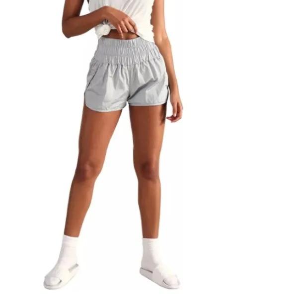 Free People movement way home arctic mist athletic shorts size small - Image 5