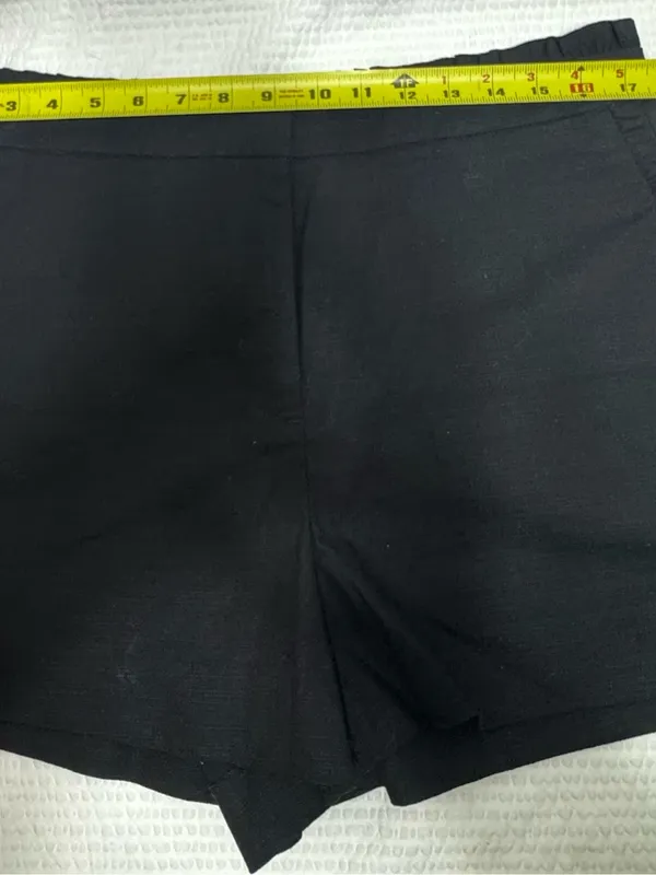 J crew Women's bottom closed Black details Elastic-Waist Shorts 12 - Image 3
