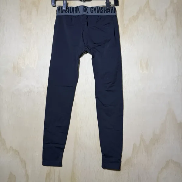 Gymshark Compression Leggings Women's Medium Black Gray Workout‎ Pants - Image 7