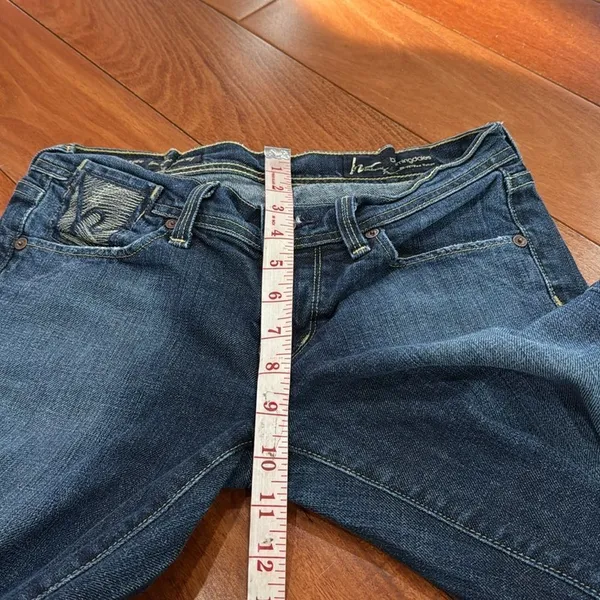 Citizens Of Humanity 'Paloma 088 Stretch Low Waist Blue Flare‎ Wide Leg Jeans 27 - Image 11