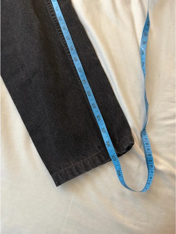 Levi’s Straight Cut Black Jeans - Image 4
