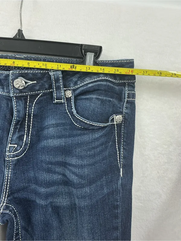 Miss Me Mid-Rise Skinny Jeans in Indigo Wash 848 - Image 3