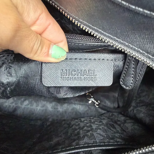 Michael Kors Black Saffiano Tote  - Image 10