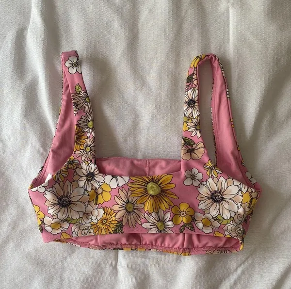 Floral Bikini Top - Image 3