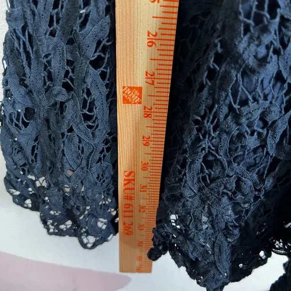 Y2K Abercrombie & Fitch Lace Dress‎ Size XS/S Blue 2000s 00s - Image 5