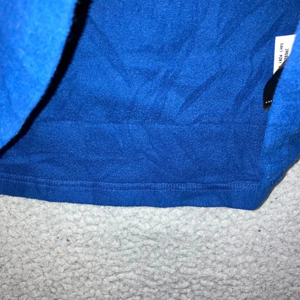 The North Face Fleece Pullover Women Small Blue Quarter Zip TKA 100 Regular‎ Fit - Image 9
