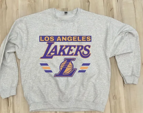 Boutique New / Lakers Sweatshirt / custom - Image 5