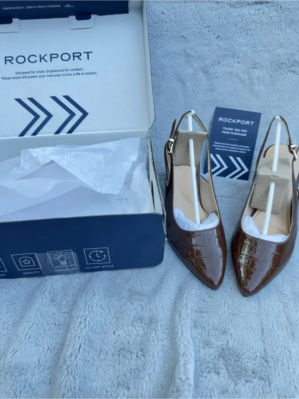 Rockport Jolie2, Medium Brown Slingback size 5.5- new in box - Image 5