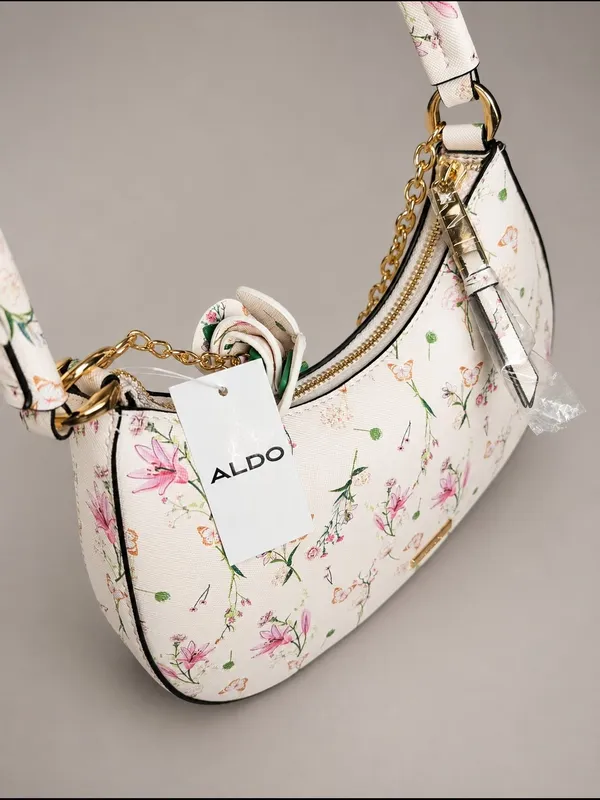 "New ALDO Floral Shoulder Bag with Tags – Elegant Spring/Summer Purse" - Image 3