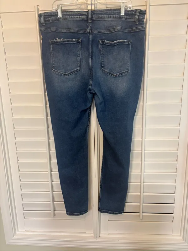 Vervet Skinny Leg Jeans Size 18 - Image 2