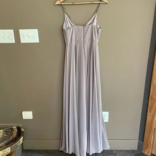 Lulu's‎ All About Love Maxi Dress Dusty Purple Size Small - Image 7