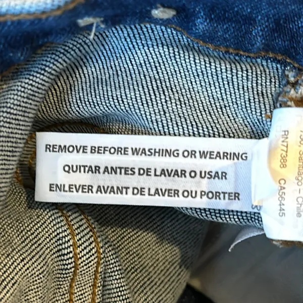 NWOT Madewell The Perfect Vintage Jean High-Rise size 24 - Image 12