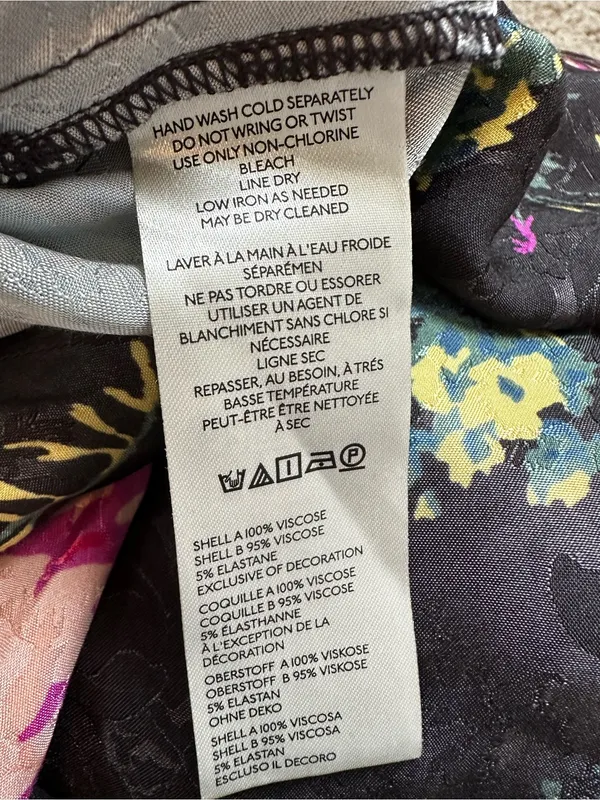 Anthropologie Floral Midi Slip Dress 90s Y2K Fairy Grunge Boho Whimsigoth - Image 10