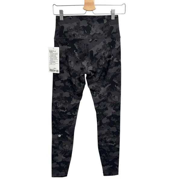 Lululemon Wunder Train High-Rise Tight 28" Hidden Heritage Lace Black Multi 8 - Image 5