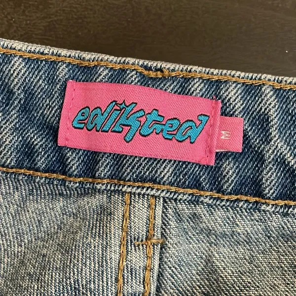 Edikted Jaimie Cargo Jeans Y2K 2000s Grunge - Image 7