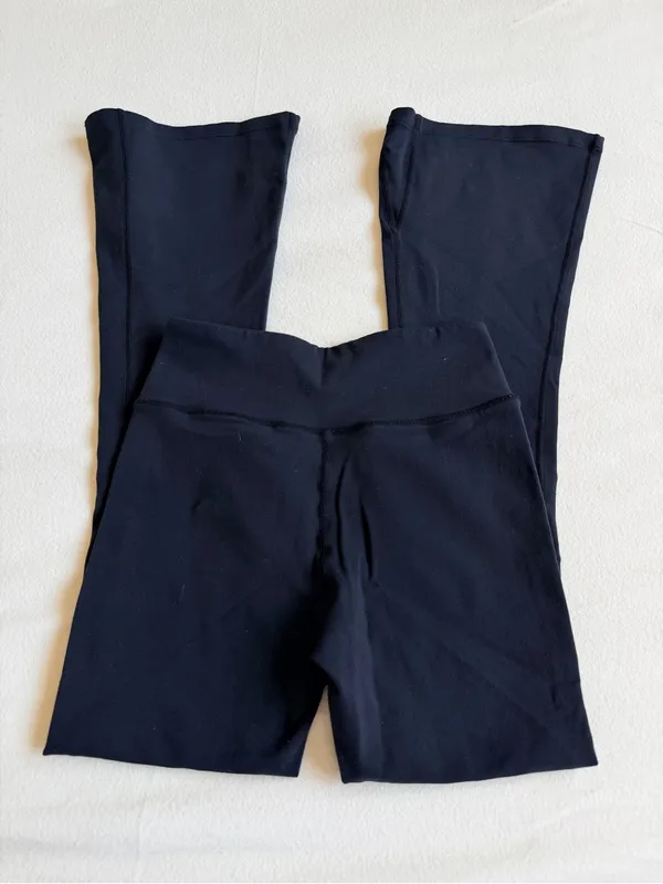 Splits59 Raquel High-Rise Flare Leggings Black - Image 6