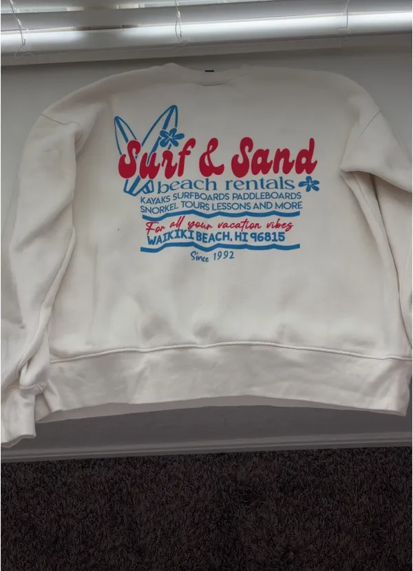 Target cream sweatshirt - Image 2