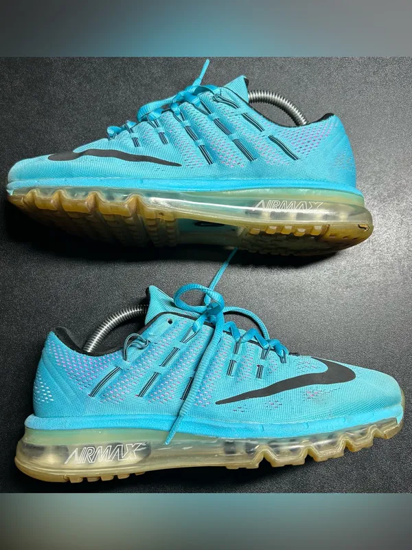 Nike Air Max Women’s Size 9 2016 Gamma Blue / Blue Lagoon Sneakers - Image 2