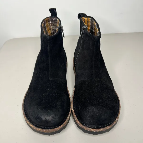 Birkenstock Melrose Black Suede Boot Size 40 - Image 2