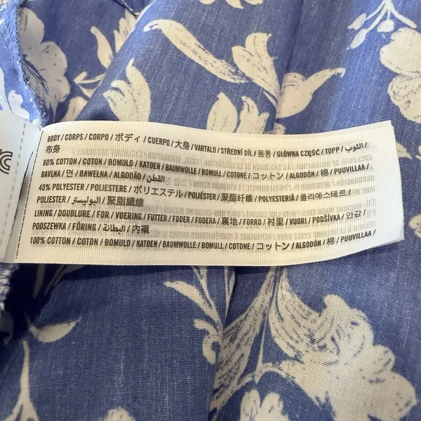 Abercrombie Fitch One Shoulder Floral Maxi Dress Size XS Coastal Bloggers Fave - Image 10