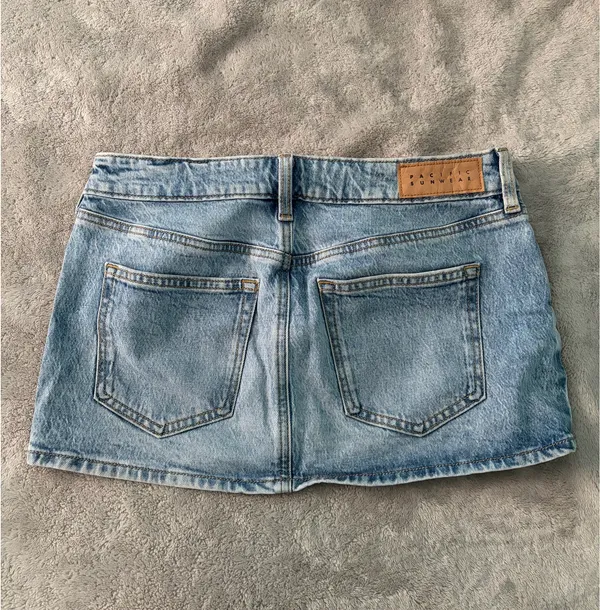 PacSun Jean Skirt Mini Denim Blue 25’’ - Image 2