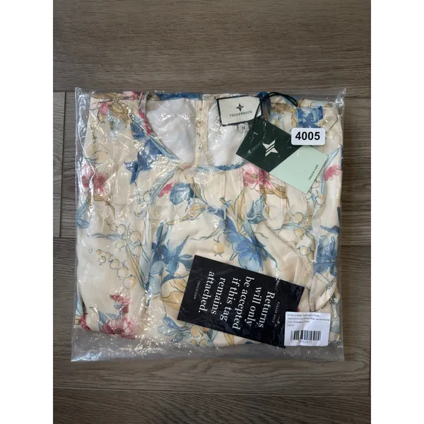 Tuckernuck Lily of the Valley Jennie Boho Cottage Snowberry Floral Blouse NWT M - Image 7