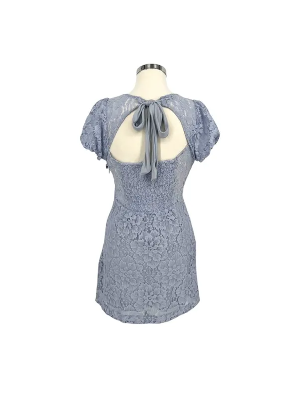 Free People Hailee Puff Sleeve Dress Twinkling Perry Size Medium NWOT Coquette - Image 6