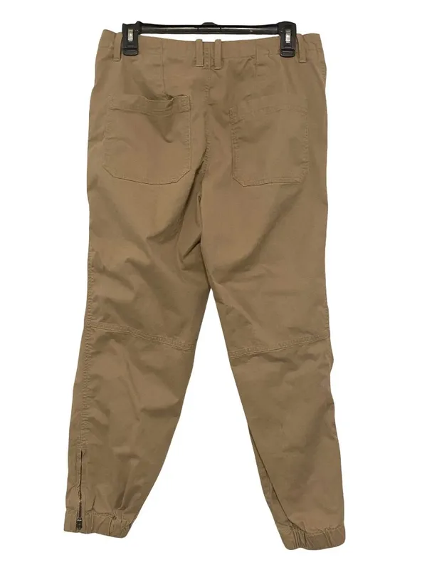 Quince Organic Stretch Cotton Twill Utility Jogger in Light Khaki Women's Size 8 - Image 2