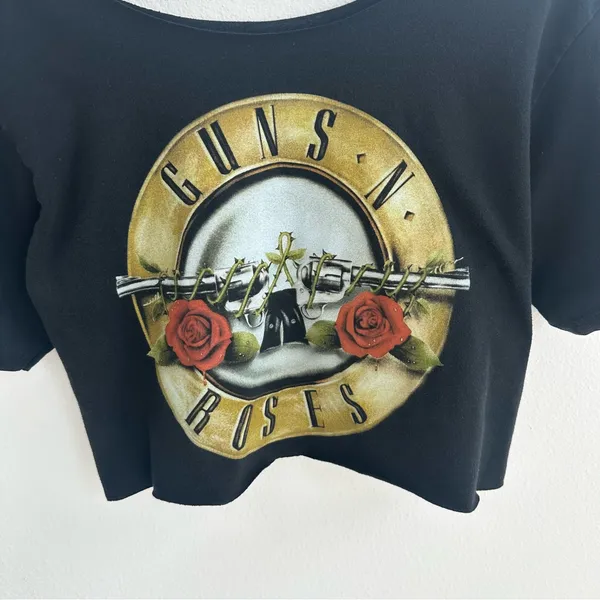 Guns N' Roses Rock off-the-shoulder tee - Image 2