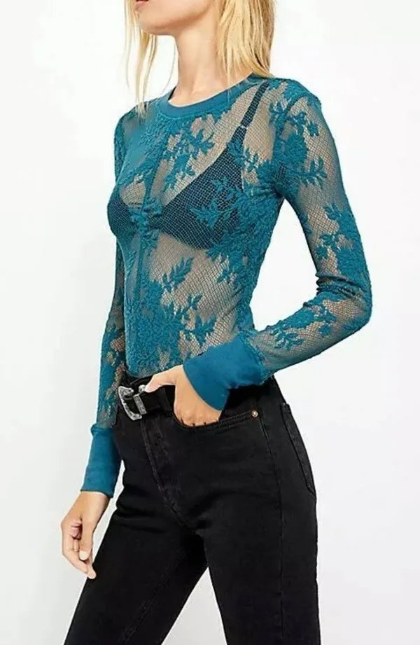 Free People XS COOL WITH IT LAYERING TOP BNWTS - Image 5