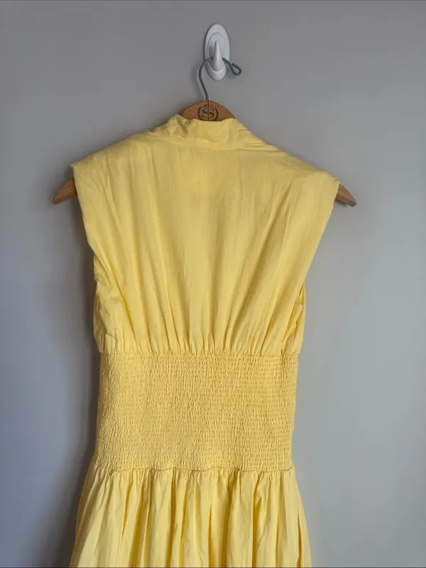 Anthropologie Tommie Zip-Front Midi Dress XS - Image 12