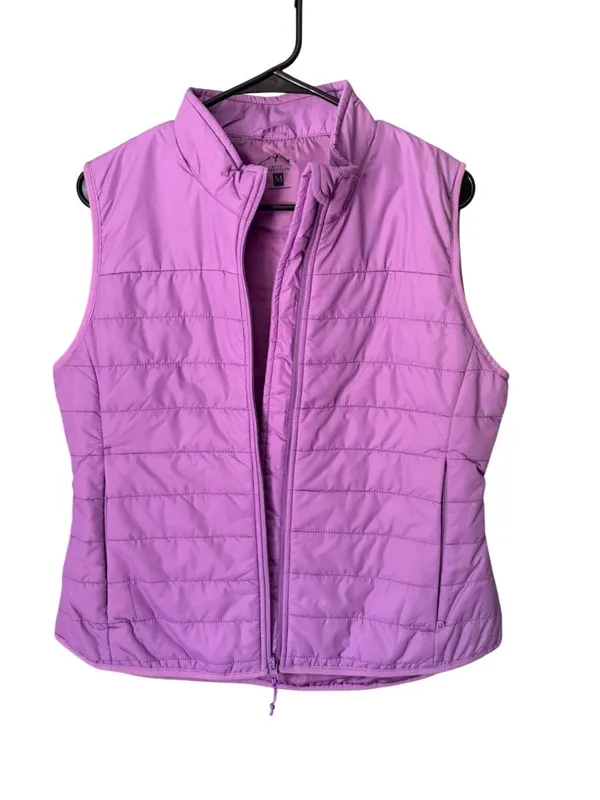 Blue Mountain Women's Purple Lightweight Vest Size M - Image 2