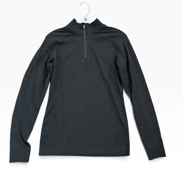 Salta ¼ Zip Long-Sleeved Underscrub black size medium - Image 7