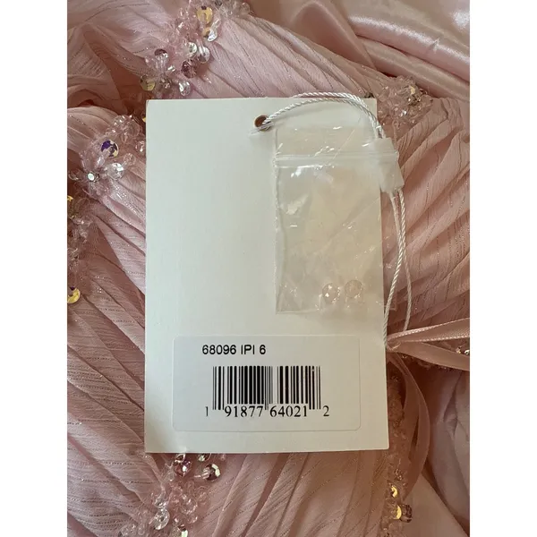 NWT Mac Duggal 68096 Pink Strapless‎ High Low Gown Sz 6 $498 - Image 6