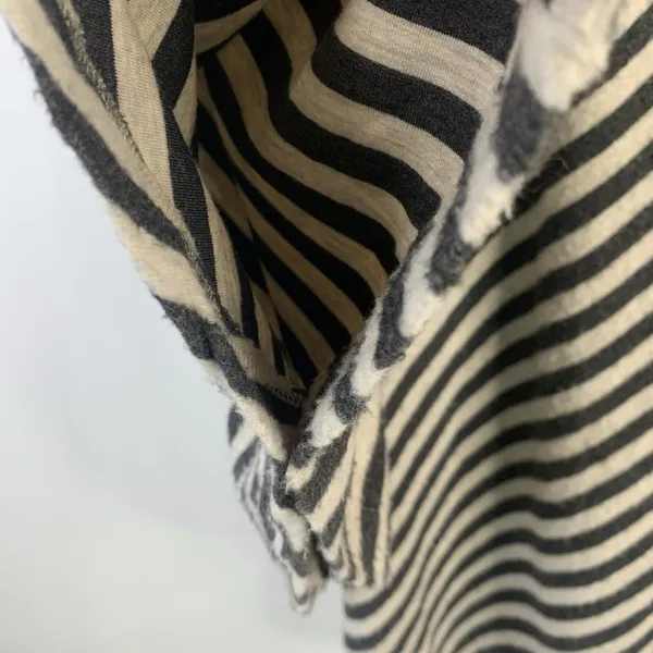 Soft Surroundings OS Poncho Sweater Presley‎ Soft Cozy Stripes Cowl Neck Women’s - Image 8