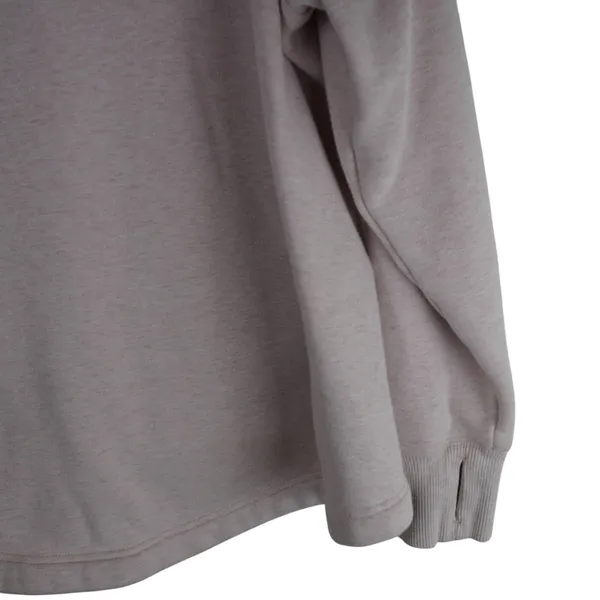 Athleta Womens Cozy Karma Pink‎ Quarter Zip Pink Fleece-Lined Hoodie Sz M - Image 5