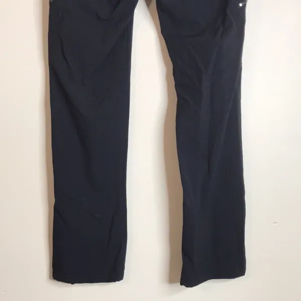 Athleta Metro jogger Pants Women's Straight Leg Zipper Pockets Black‎ Size 0 - Image 9
