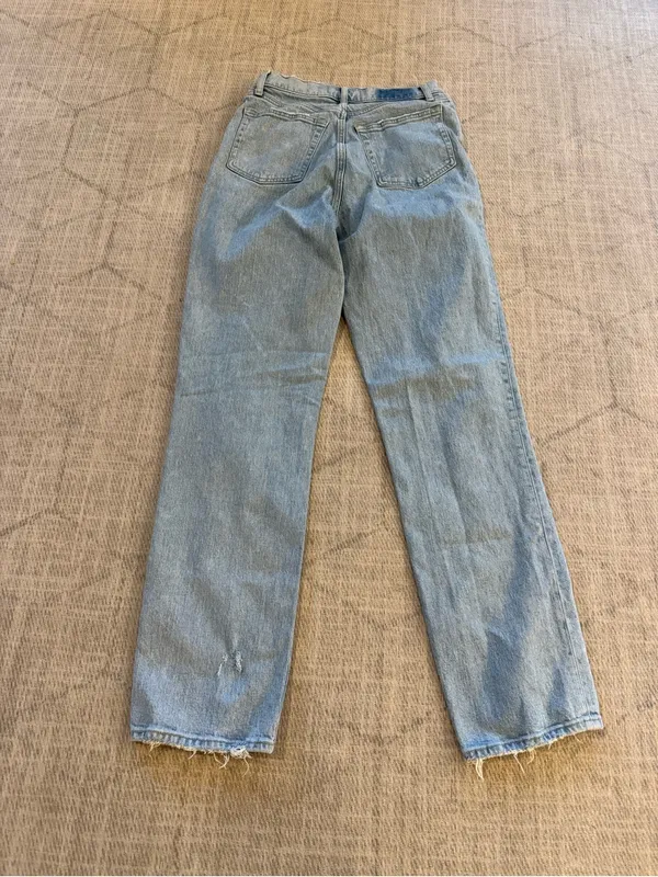 Abercrombie Curve Love 90s Straight Ultra High Rise Jeans 28 6L - Image 5