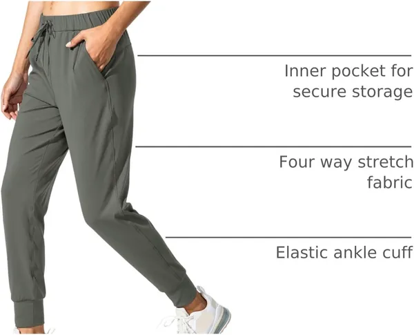 Amazon Women's Jogger Pants Size M - Image 3