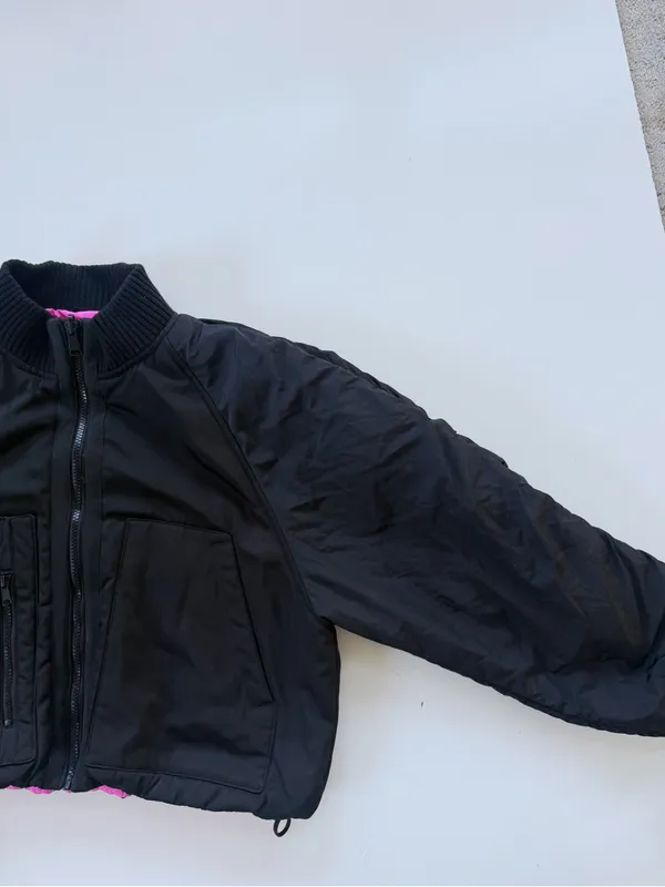 Anthropologie Puffy Bomber Jacket Size XS - Image 4