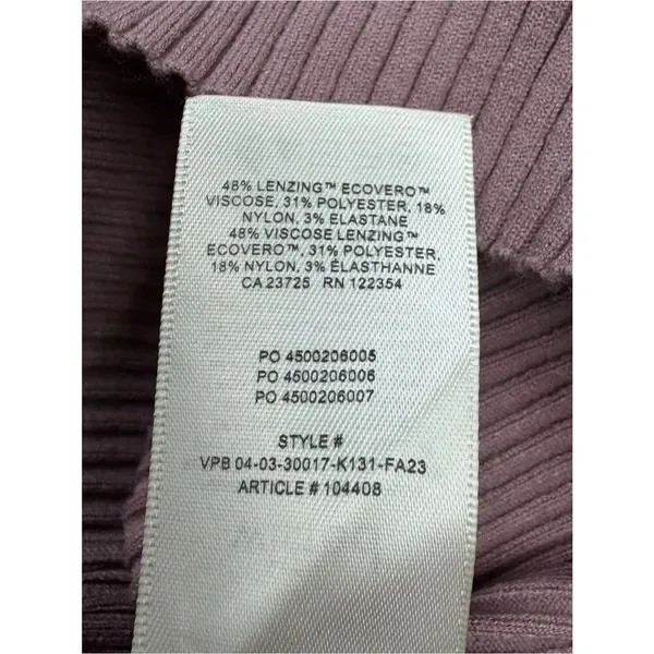 Aritzia Wilfred All Tied Up Sweater Short Sleeve Women’s Small - Image 3
