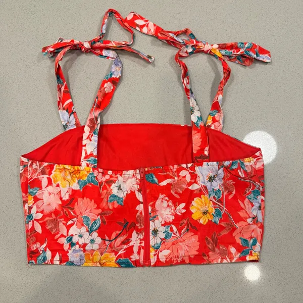 Windsor Floral Crop Top - Image 7