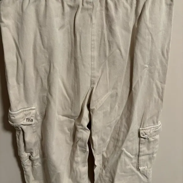 Wilfred TNA ARITZIA Cargo Pants Flax Beige Tan- Size XL - Image 10