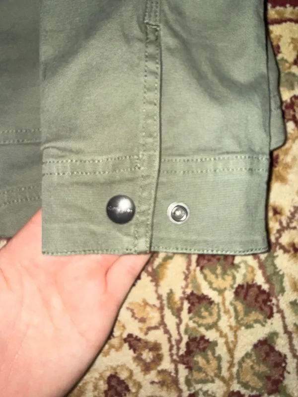 Carhartt Green Tencel Canvas Jacket - Image 4