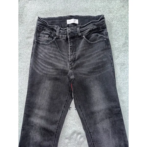 BKE Parker Jeans Womens Black Denim High Rise Bootcut Stretch Dark Wash Sz 28 - Image 2