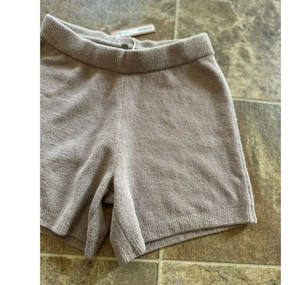 Skims Cozy Light Shorts Desert Size Medium - Image 6