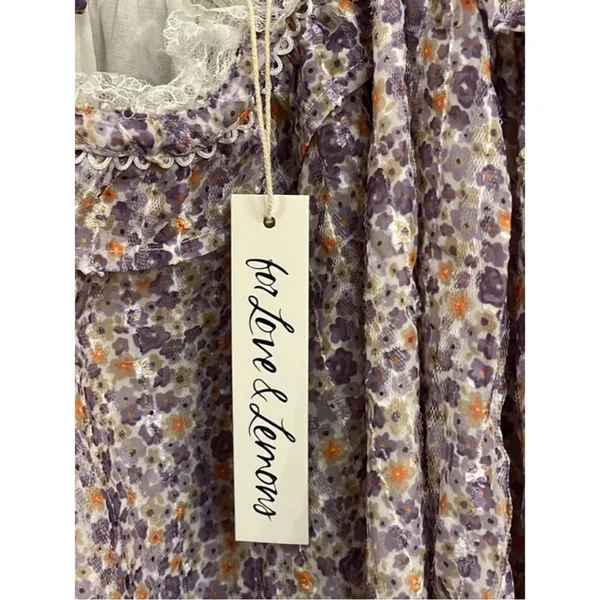 NWT For Love And Lemons Mitra Mini Dress IMedium - Image 14